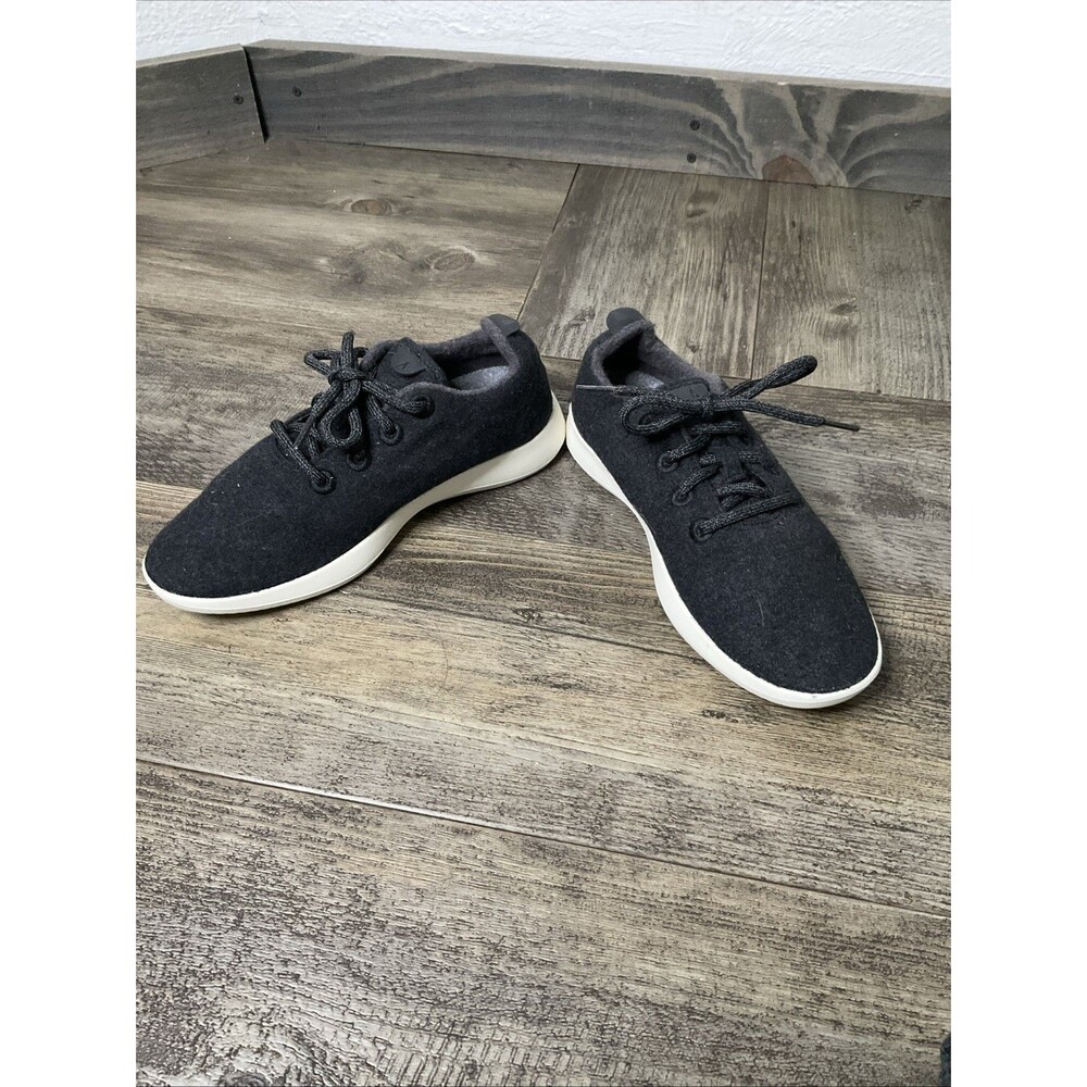 EUC Allbirds Wool Runner High Top Size W8/Dark Gray Casual Sneakers